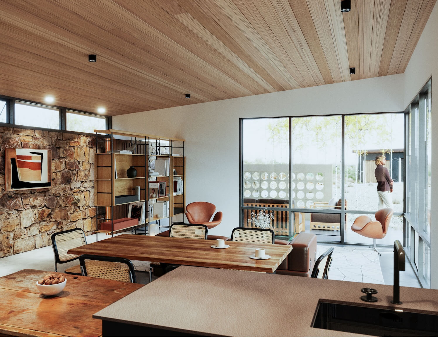 Seamless Sanctuary interior by Holos Architecture + Design Seamless Sanctuary interior by Holos Architecture + Design